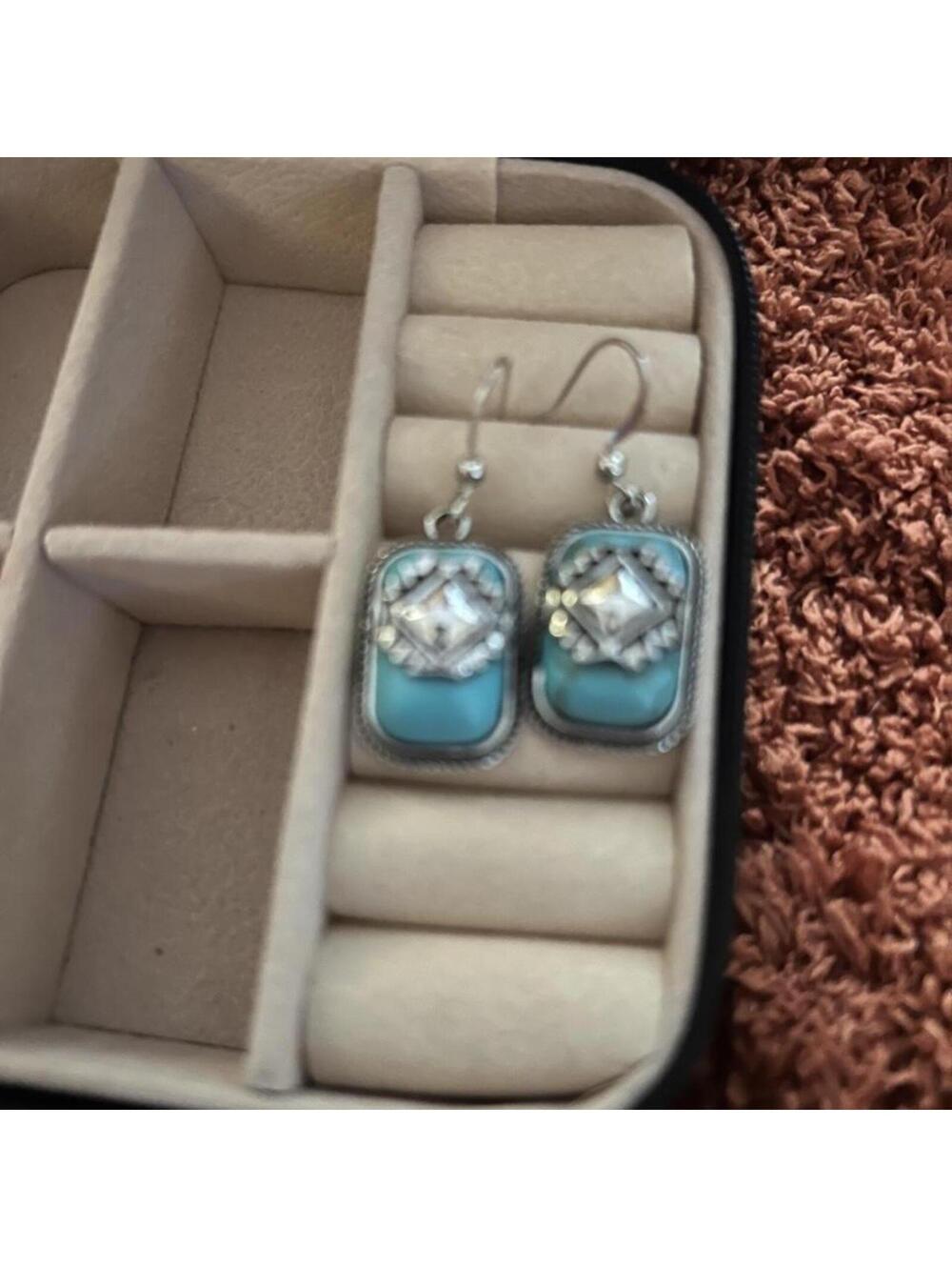 Women's Blue and Silver Jewellery